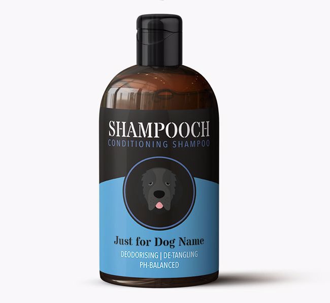 'Shampooch - Just for {dogsName}' Personalised Dog Shampoo